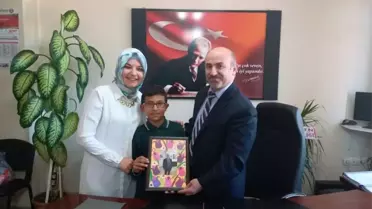 Müdür Cebeci'nin Konuğu Özel Öğrenciler