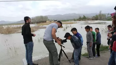 Van'da Dünya Göçmen Kuşlar Günü