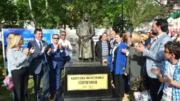 Anneler Günü'nde 'Zübeyde Hanım' Heykeli Açıldı