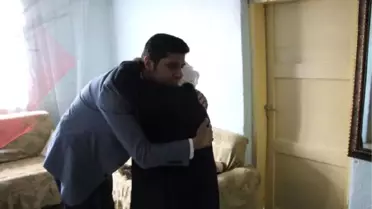 Kaymakam, Şehit Korucunun Annesini Ziyaret Etti