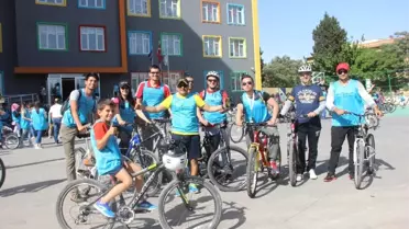 Sağlığın İçin Pedal Çevir' Sloganıyla Düzenlenen Bisiklet Turuna Yoğun İlgi