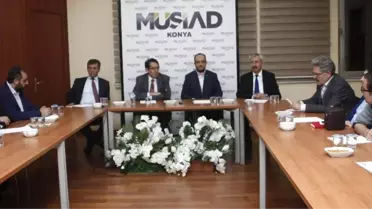 Vergi Dairesi Başkanı Ünver, Müsiad Konya'nın Konuğu Oldu