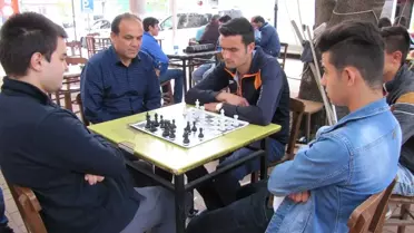 Hisarcık'ta 'Her Köşede Satranç' Etkinliği