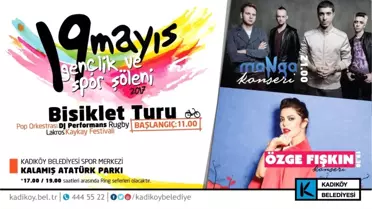 Kadıköy'de 19 Mayıs Coşkusu Tüm Gün Yaşanacak