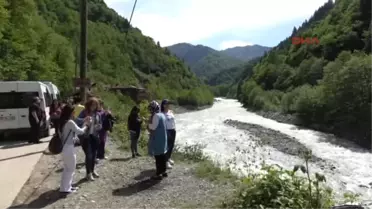 Rize Fırtına Vadisi ve Ayder Yaylası'na Turist Akını