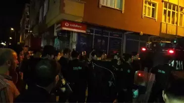 Dha İstanbul - (Geniş Haber)sultangazi'de Cinayetin İşlendiği Mahallede Polis Müdahalesi