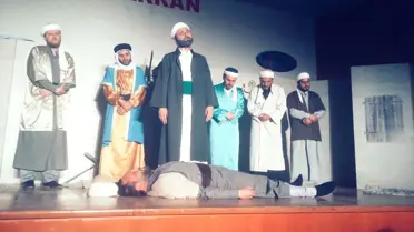 Hayat El-Harrani Hazretleri'nin hayatı tiyatroyla anlatıldı