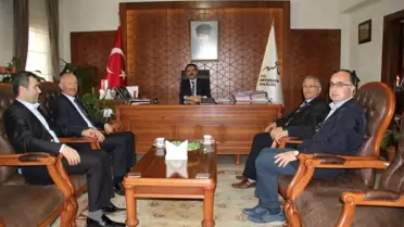 Püis Şube Başkanı Ertaş'tan Vali Aktaş'a Ziyaret