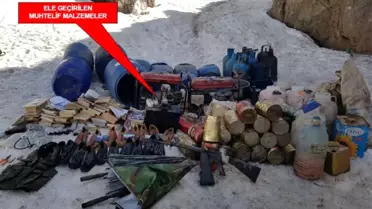 Kato Dağı'nda Teröristlere Darbe Üstüne Darbe