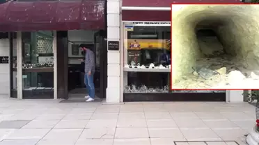 Kuyumcuyu Soymak İçin Kazılan Tünel, Metro İnşaatı Sayesinde Bulundu