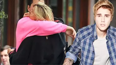Justin Bieber'ın Eski Sevgilisi, Öpüştüğü Gençle Objektiflere Yakalandı