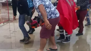 Limanda İş Kazası; 1 Yaralı