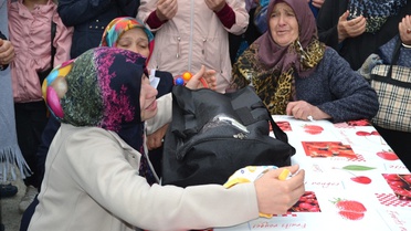 Yavrusunu Son Kez Kokladı