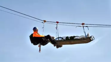 Bursa'da Gerçeğini Aratmayan Deprem Tatbikatı