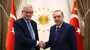 Cumhurbaşkanı Erdoğan Carl Bildt'i Kabul Etti