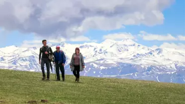 Gümüşhaneli Dağcılardan Bulutların Üzerinde Yürüyüş