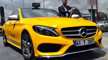 200 Bin TL'lik Lüks Aracı Taksiye Çevirdi