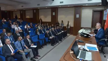 İl Su Yönetimi Koordinasyon Kurulu, Vali Çakacak Başkanlığında Toplandı