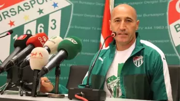 Bursaspor Teknik Direktörü Örnek: Herkesi Bu Zor Maça Bekliyoruz