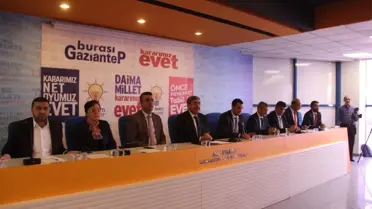 Gaziantep'te AK Parti İl Meclisi Toplandı
