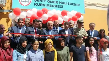 Şehit Ömer Halisdemir Etüt Merkezi'nin Açılışı Yapıldı