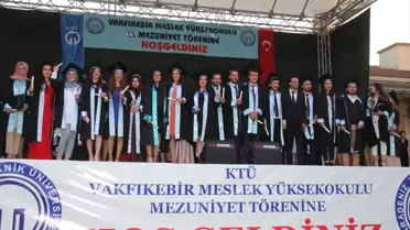Vakfıkebir Meslek Yüksekokulunda Mezuniyet Töreni