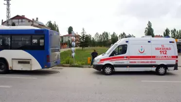 Otobüs Ile Kamyon Çarpıştı: 10 Yaralı