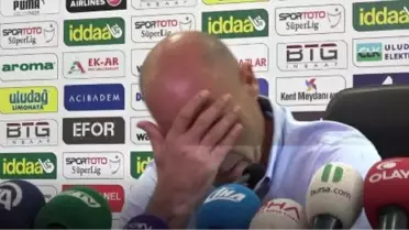 Bursaspor-Gençlerbirliği Soyunma Odası(Adnan Örnek İstifa Etti)