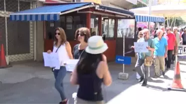 Kıbrıs'ta 'Iki Toplumlu Çözüme' Destek Eylemi