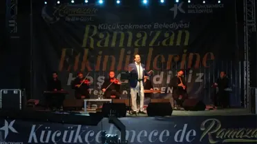 Küçükçekmece'de Ramazan Etkinlikleri Ahmet Özhan Konseriyle Başladı
