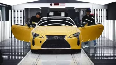 Lexus Lc'nin Üretimi Başladı