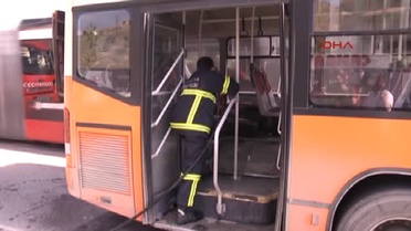 Malatya Belediye Otobüsünde Korkutan Yangın: 5 Yaralı