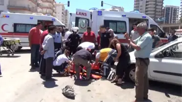 Mersin'de Trafik Kazası: 1'i Ağır 3 Yaralı