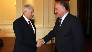 Başbakan Yıldırım, Mgk Genel Sekreteri Hacımüftüoğlu'nu Kabul Etti