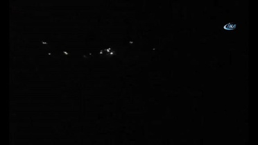 Düşen Helikopterin Enkazı Böyle Görüntülendi