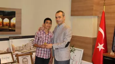 Cizre'de Teog Sınavında Dereceye Giren Öğrenciler Ödüllendirildi