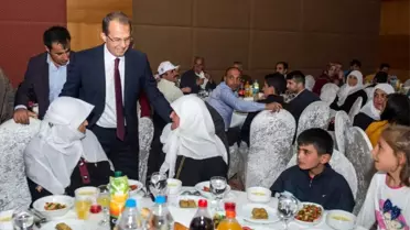 Vali Taşyapan'dan Şehit Aileleri ve Gazilere İftar Yemeği