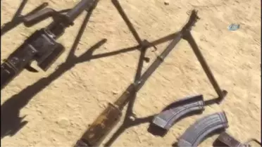 Şemdinli/tekeli-Mağaraönü Bölgesinde Çok Sayıda Silah ve Mühimmat Ele Geçirildi'