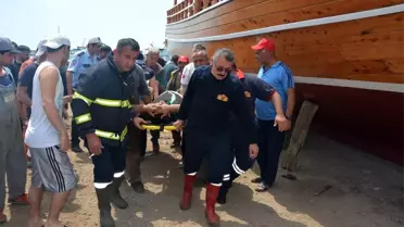 Sinop'ta Tersanede İş Kazası: 1 Yaralı