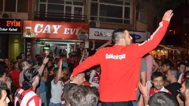 Taraftarlar, Balıkesirspor İçin Yürüdü