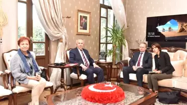 AB Türkiye Delegasyonu Başkanı Berger, Hatay'da