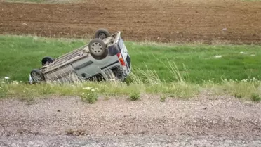 Sivas'ta Trafik Kazası: 2 Yaralı