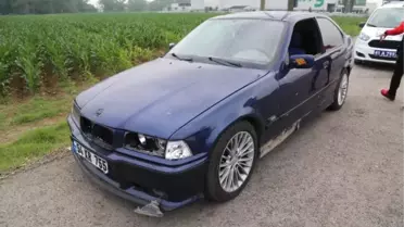 Yol Kenarında Kurşunlanan Otomobil Bulundu