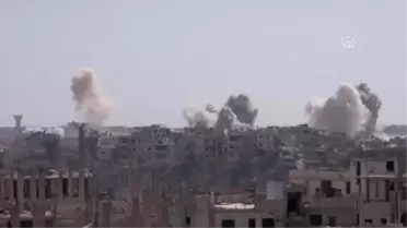 Esed Güçleri Dera'yı Bombalamaya Devam Ediyor