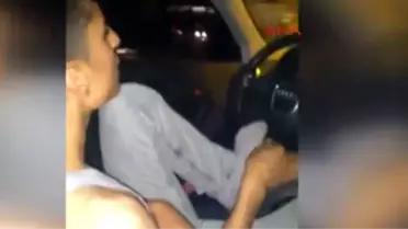 Ayağıyla Araç Kullanan Maganda Kendini Savundu: Bütün Kurallara Uyarım