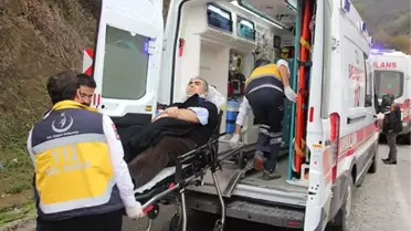 Düzce'de Trafik Kazası: 5 Yaralı