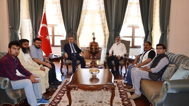 Vali Çataklı Pakistan Heyetini Kabul Etti