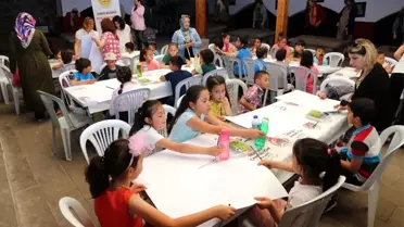 Çocukların Yaptığı Resimler 'Masal Müzesi'ni Süsleyecek