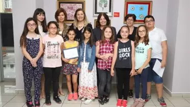 Ebru Atölyesi Kursiyerlerinden Sergi