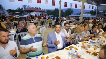 Dağbeli ve Bademağacı'nda İftar Sofrası